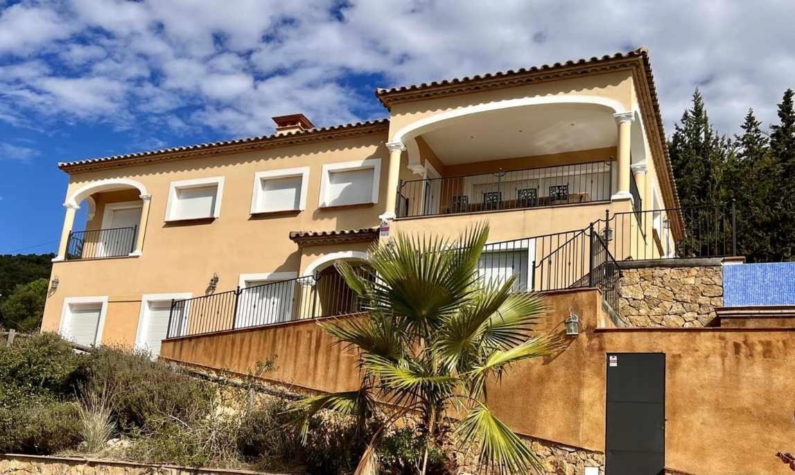 Villa Casa Mas Ambros Con Piscina Desbordante Calonge  Exterior foto