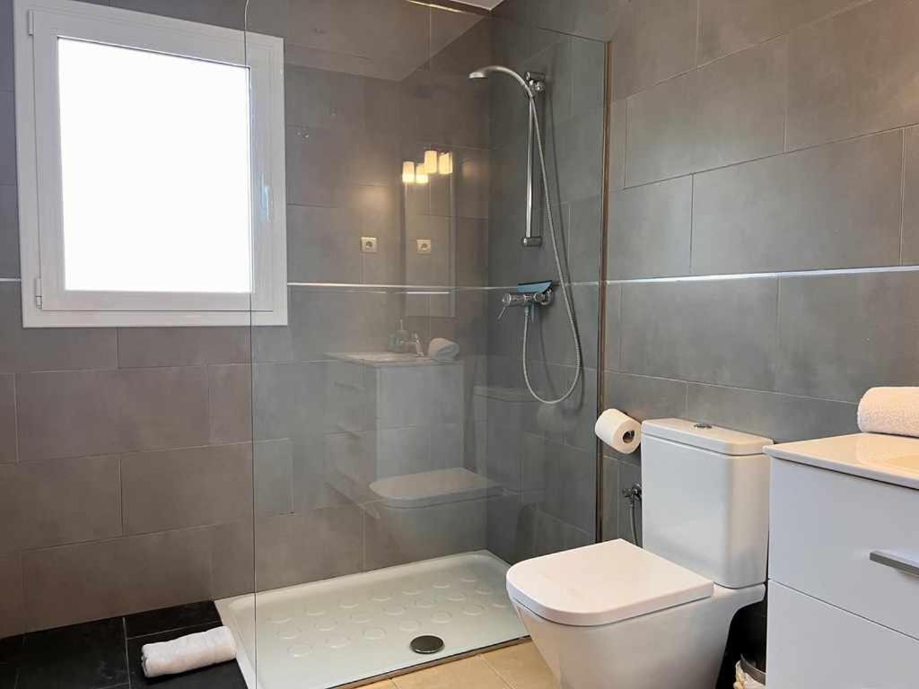Villa Casa Mas Ambros Con Piscina Desbordante Calonge  Exterior foto