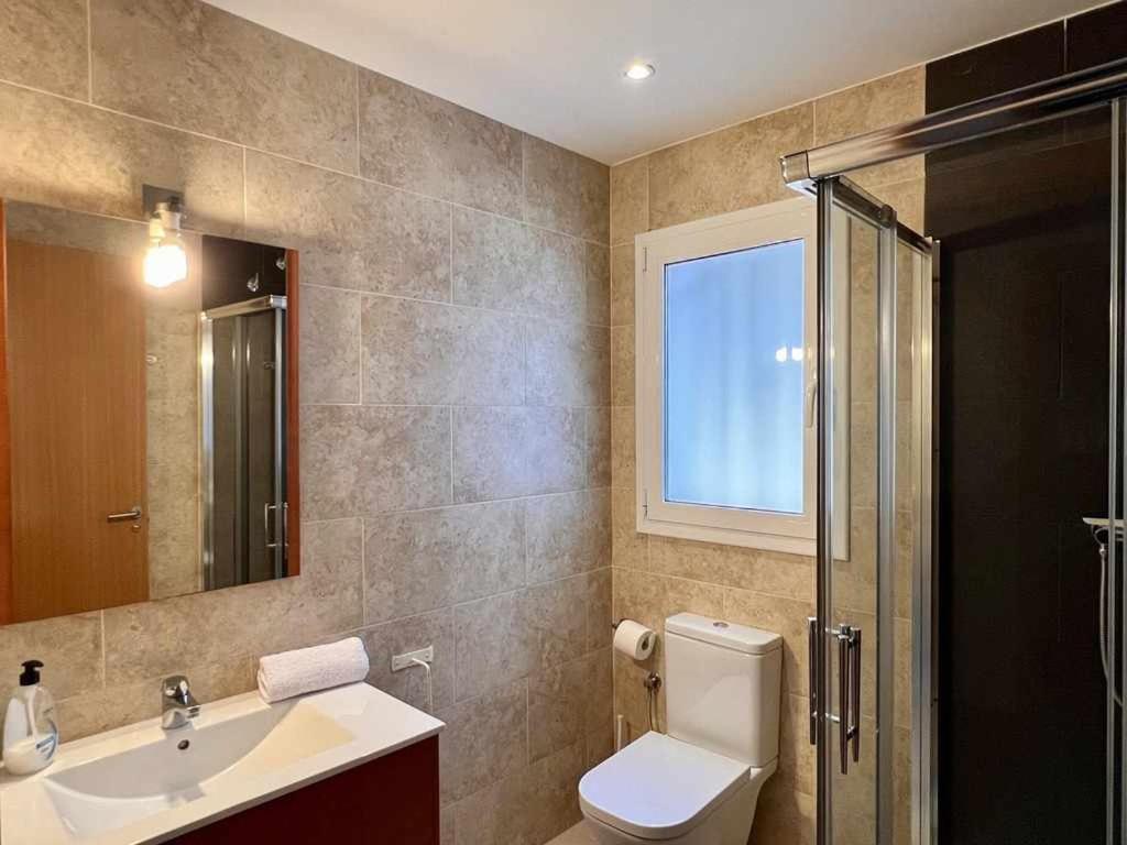 Villa Casa Mas Ambros Con Piscina Desbordante Calonge  Exterior foto